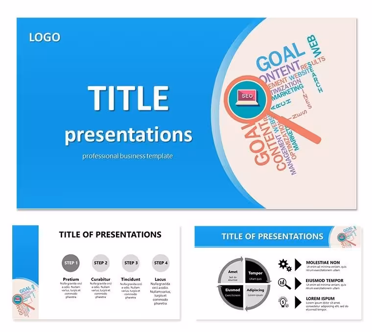 Website Promotion Keynote Template