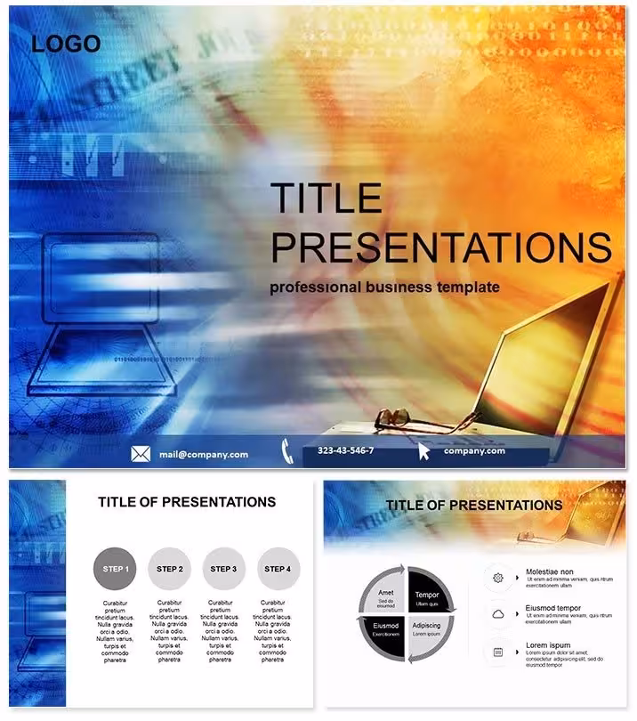 Notebook and Network Keynote Template
