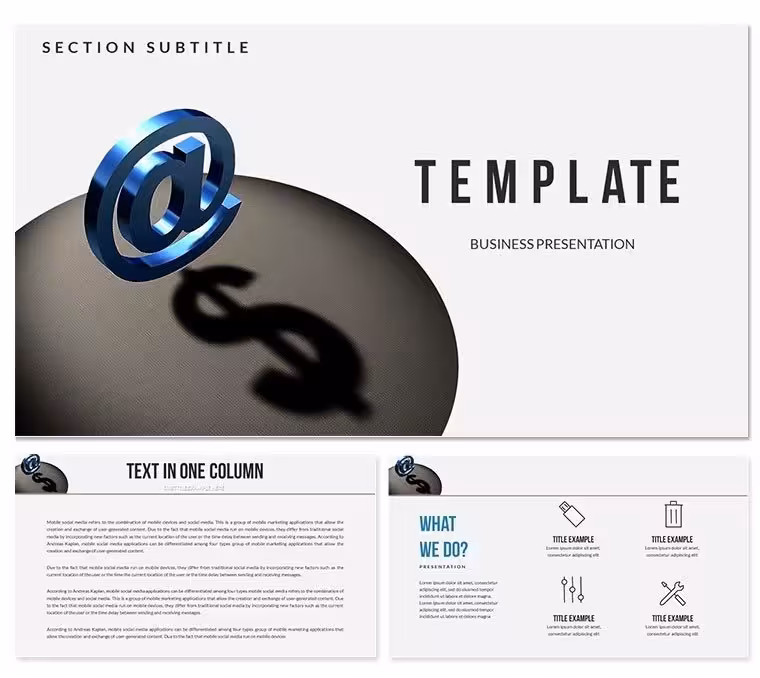 Paid Distribution Keynote templates