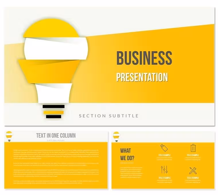 Recent Trends Keynote Templates - Themes