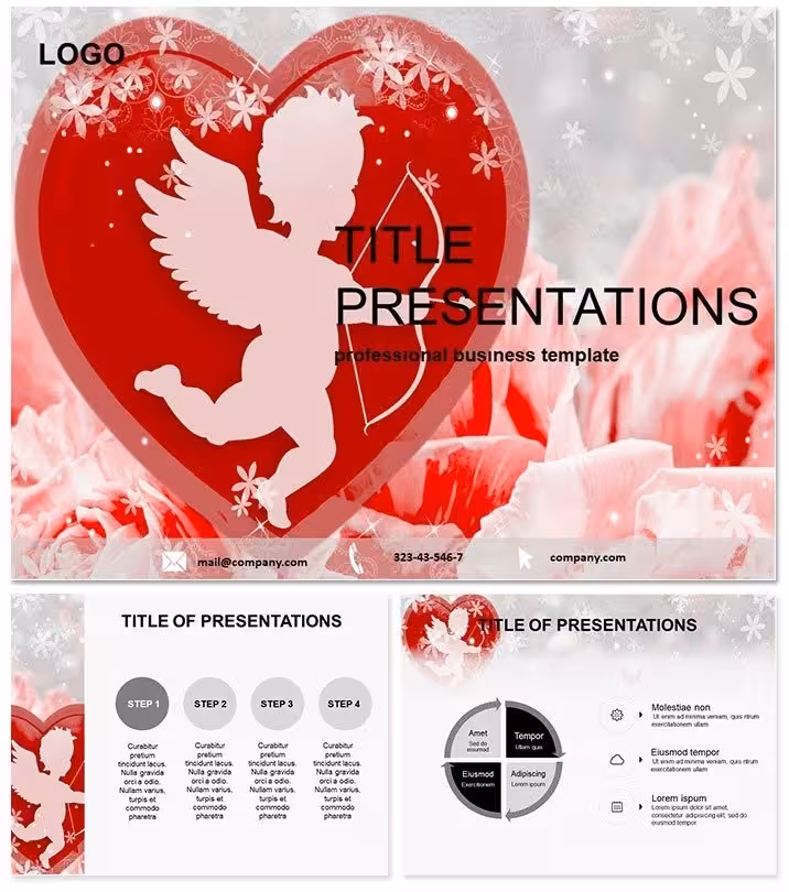 Gratulate Valentine Keynote Template: Animate Love into Your Slides