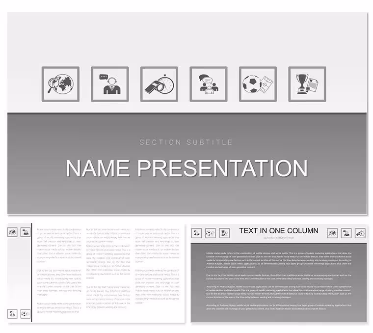 Dynamic Sports Keynote Template: Strategies That Score