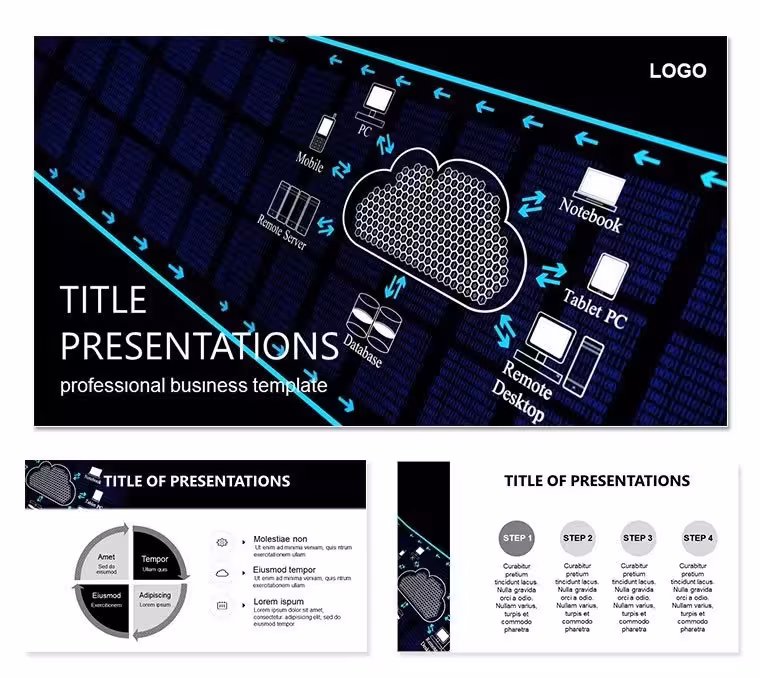 IT Cloud PowerPoint: Utility Computing Kit