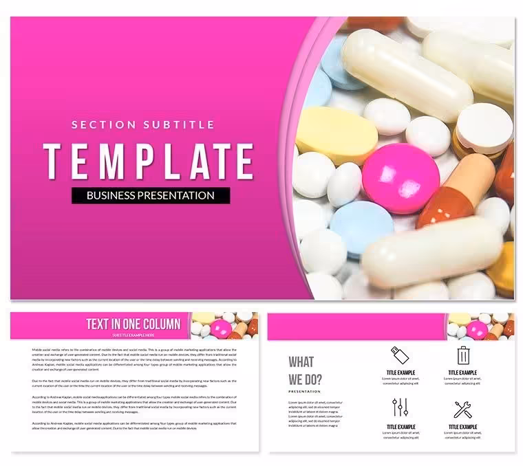 Pill Directory Keynote Template - Themes