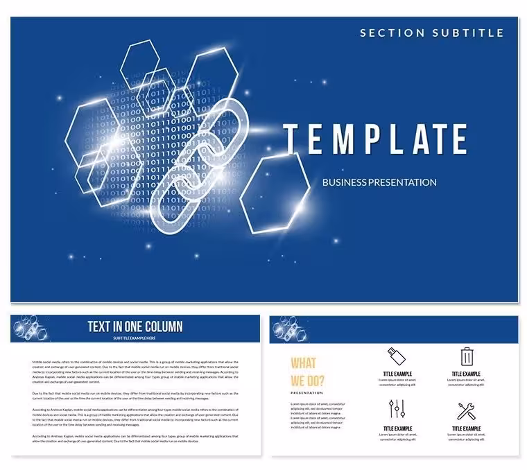 Blockchain Benefits Keynote Template - Fully Editable | ImagineLayout