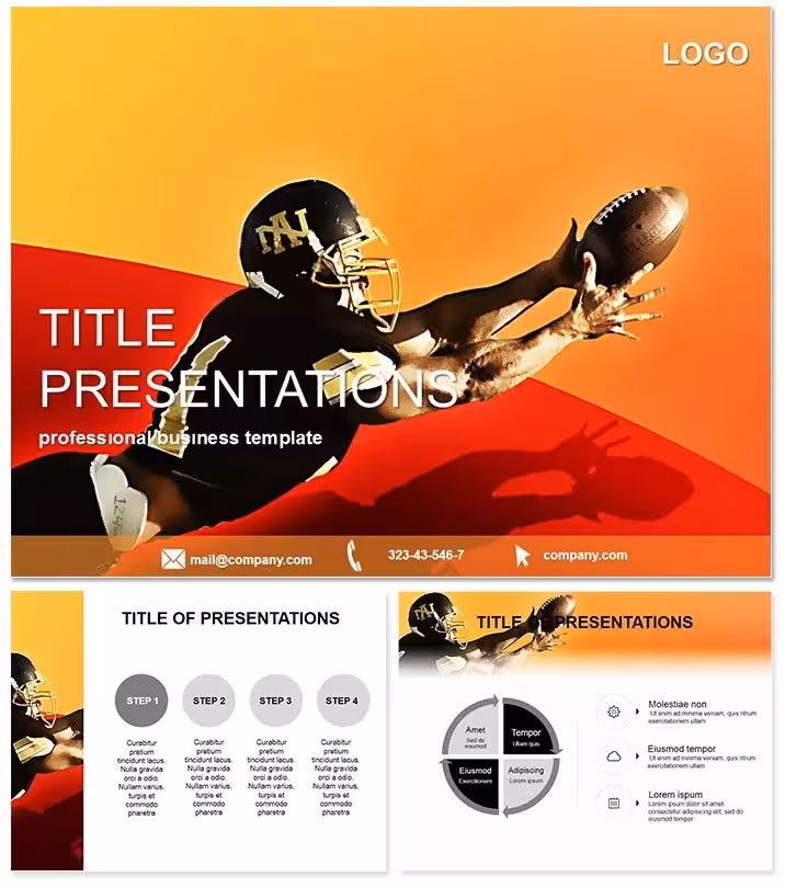 American Football Keynote Template: Tackle Presentations Like a Pro