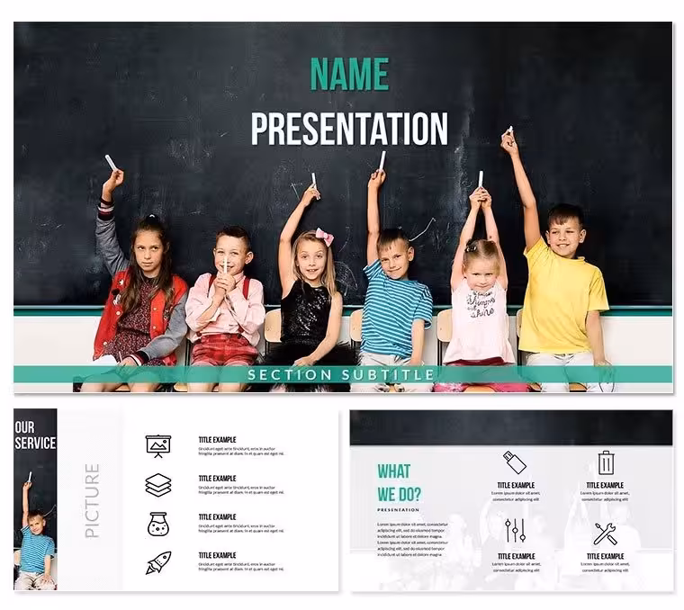 Keynote Template for School Children Presentations - Download
