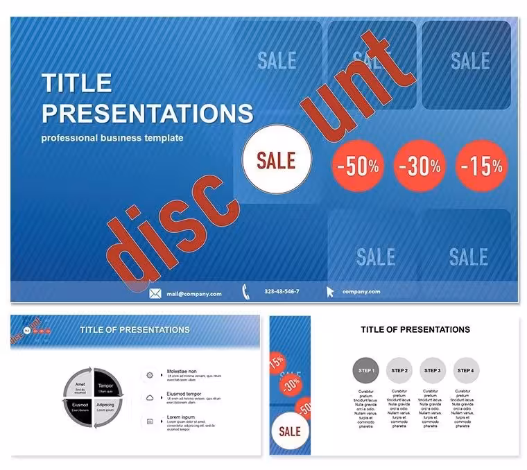 Discount Voucher PowerPoint Template