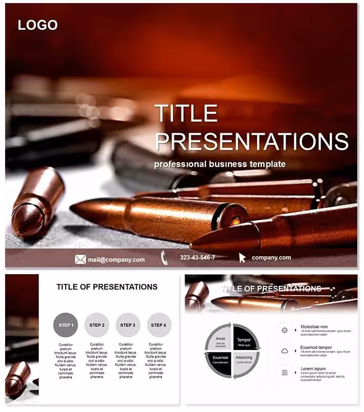 Ammunition Makes Keynote Template: Craft Impactful Industry Decks