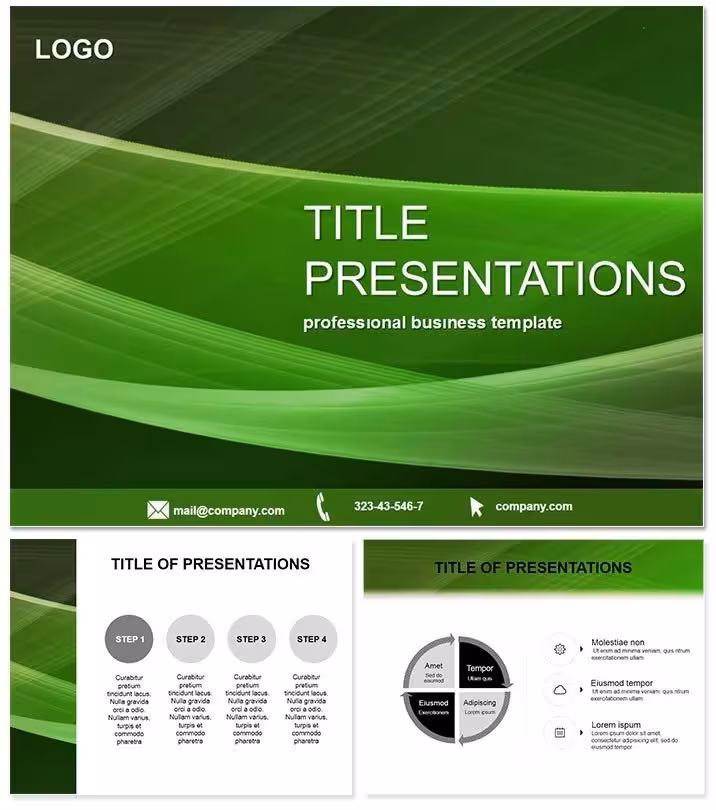 Fresh Green Keynote Background