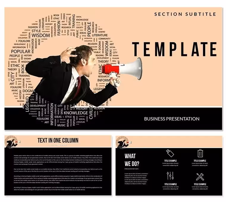Aggressive Behavior Keynote templates