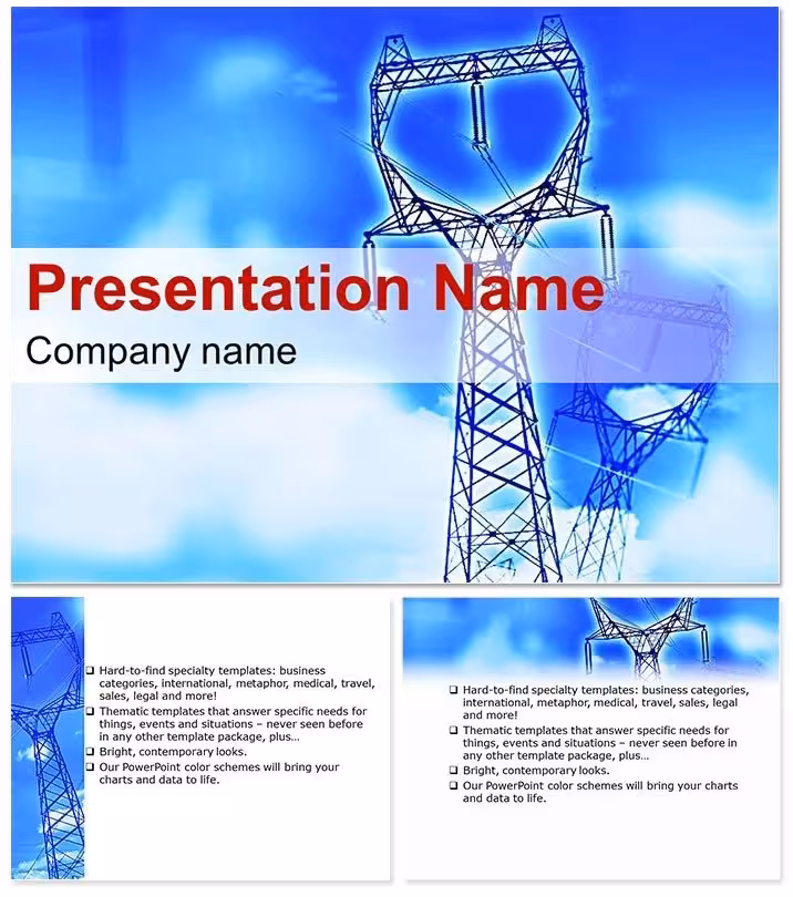 Electricity Distribution Keynote Template