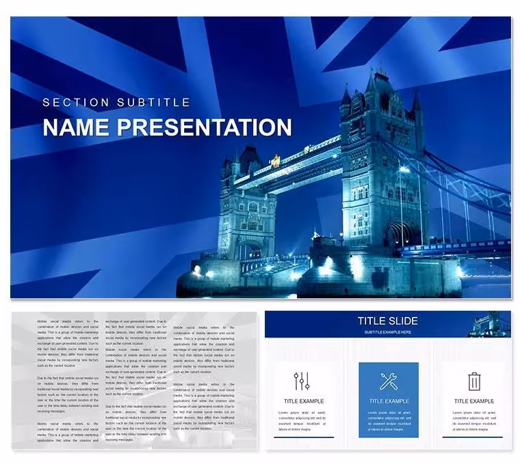 London Bridge Keynote Template: Melody in Every Slide