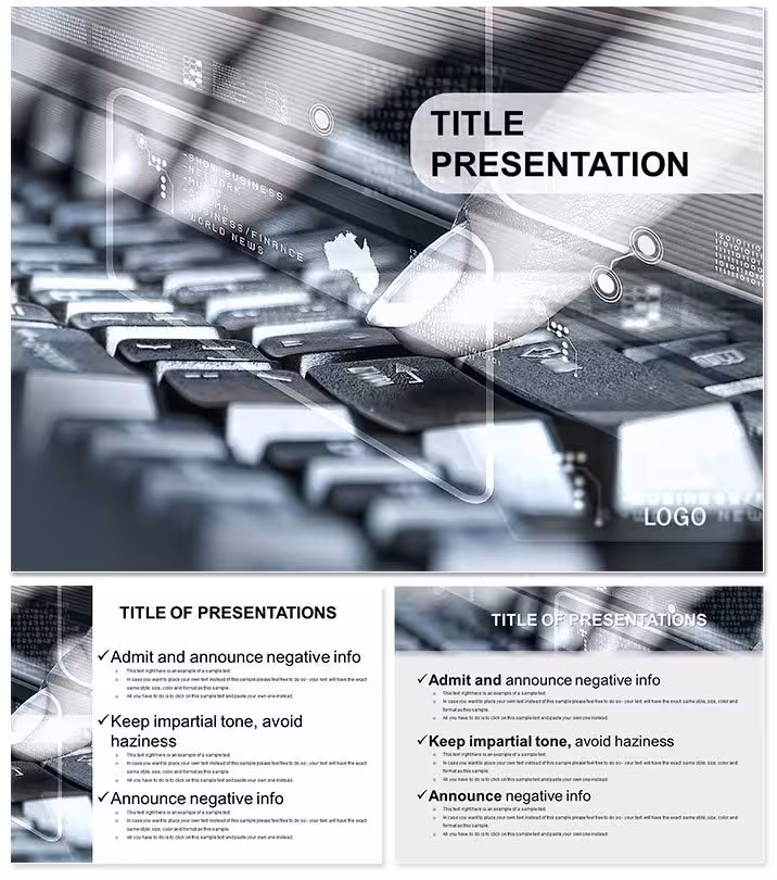 Key in Speed with Typing Mastery Template