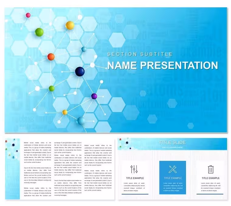 Chemistry Lessons Keynote Template: Ignite Curiosity in Every Slide