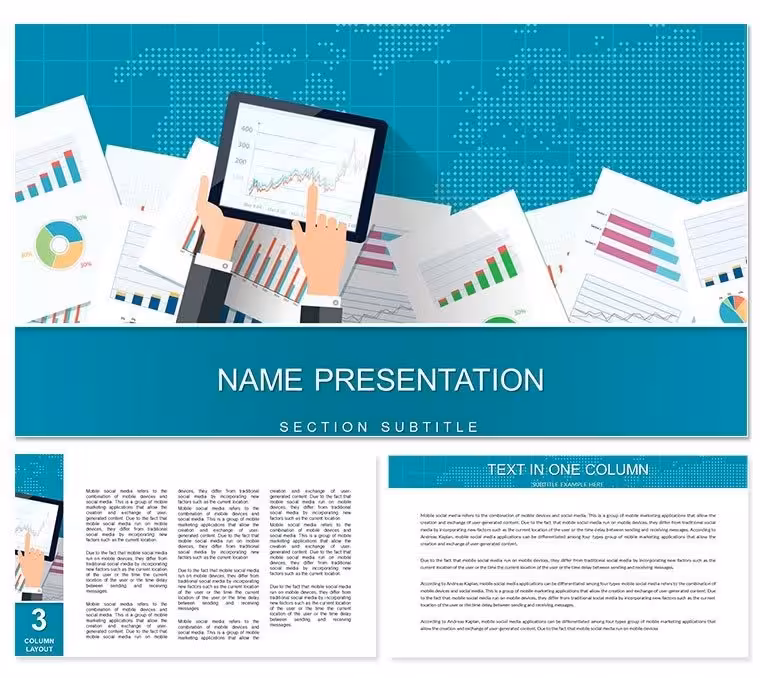 Business, Analysis, Finance, Accounting Keynote template