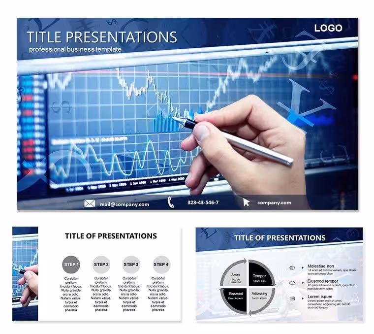 Currency Quotes Analysis Keynote Template: Forecast with Foresight