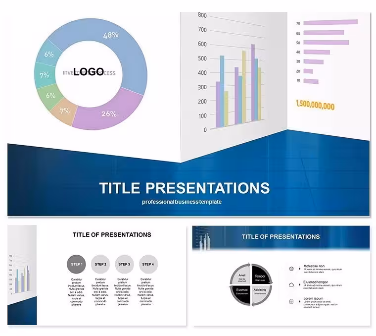 Business Diagrams Keynote Template: Insightful Graphs