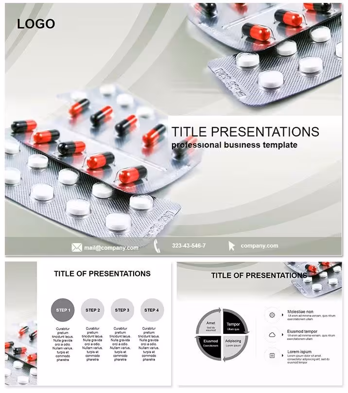 Pill Search Keynote Template Pro