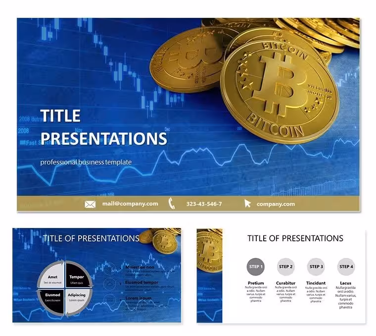 Bitcoin Life PowerPoint Template: Illuminate the World of Cryptocurrency