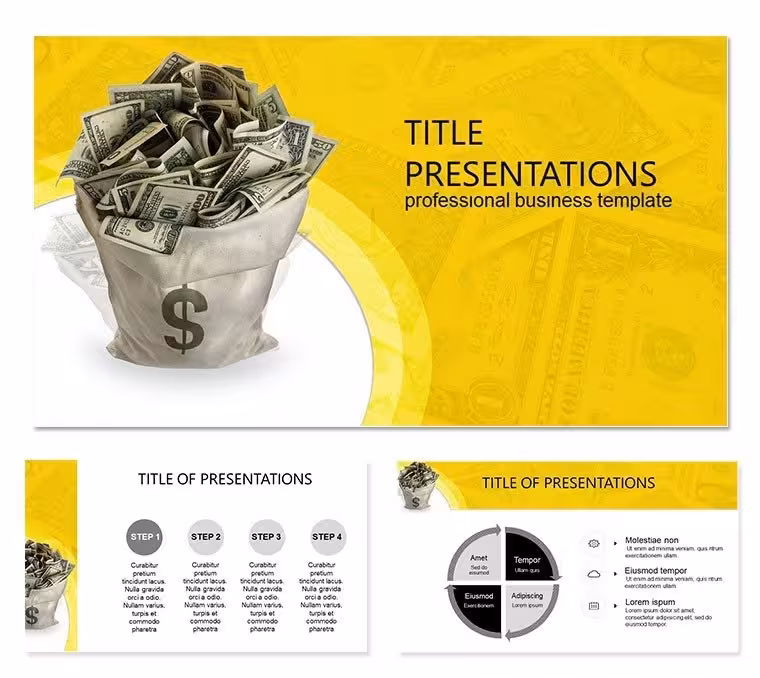 Bag of Money Keynote Theme: Stuff Your Slides with Financial Flair