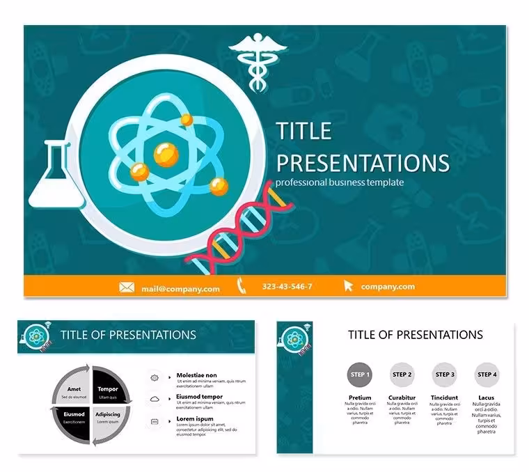 Genetics PowerPoint template