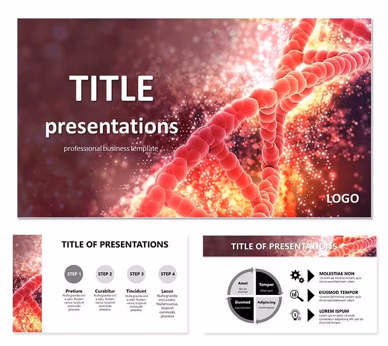 DNA decoding Keynote templates