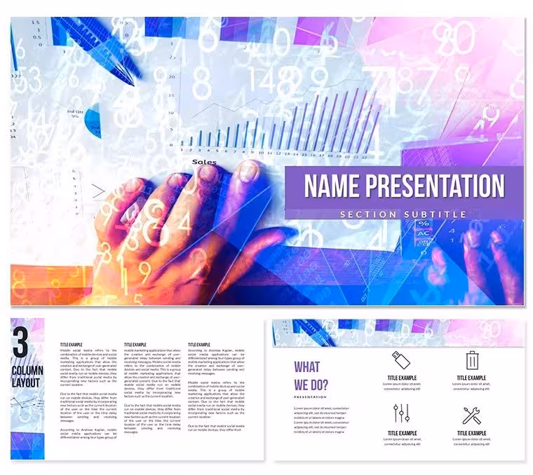 Financial Services Keynote Themes - Presentation Template