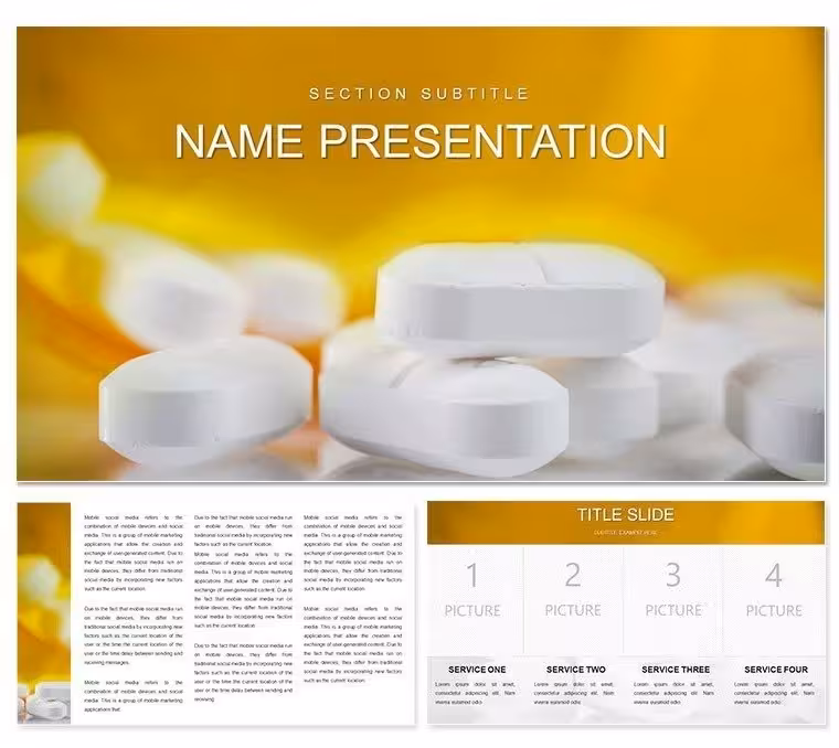 Medications Keynote Template: Medical Power