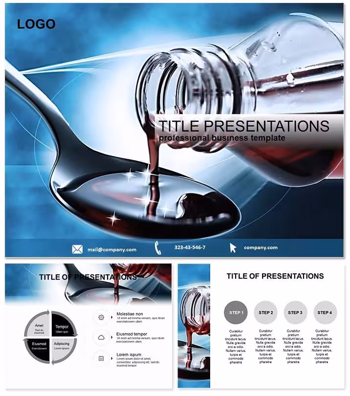 Drugstore PowerPoint Template for Pros