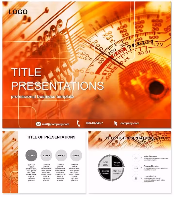 Electrical Repair Keynote Template: Power Up Your Presentations