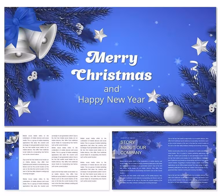 Merry Christmas Keynote Templates: Spark Joy in Every Slide
