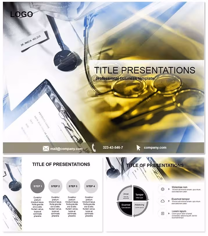 Medical Record Keynote Template for Health Pros