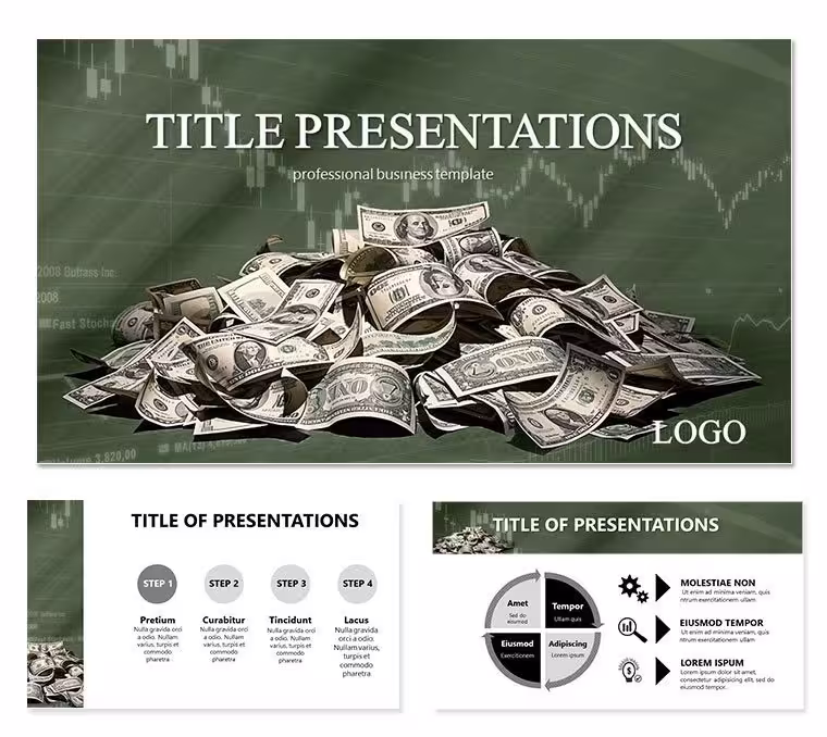 Money Income Keynote templates