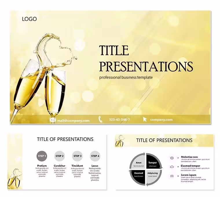 Congratulations for Wedding Keynote Presentation Template