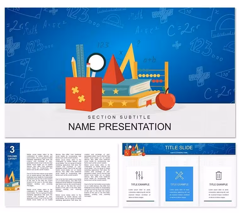 Mathematical Logic Keynote template - Themes