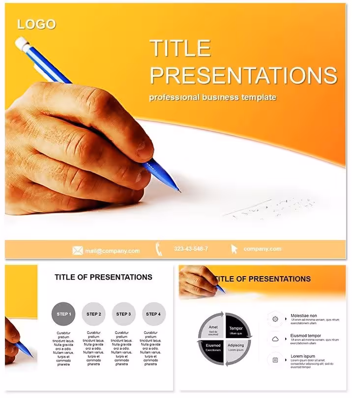 Creative Keynote Template for Impactful Talks