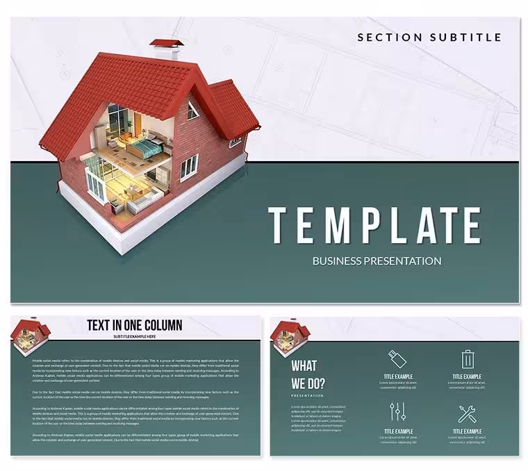 Home and Cottage Project Keynote Template: Presentation