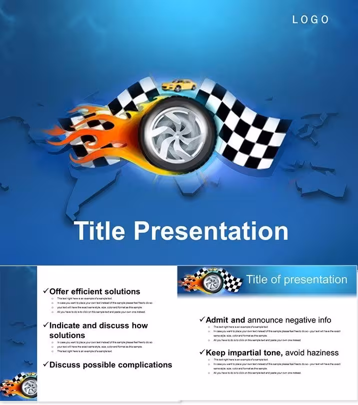 Dynamic Start Race Keynote Template