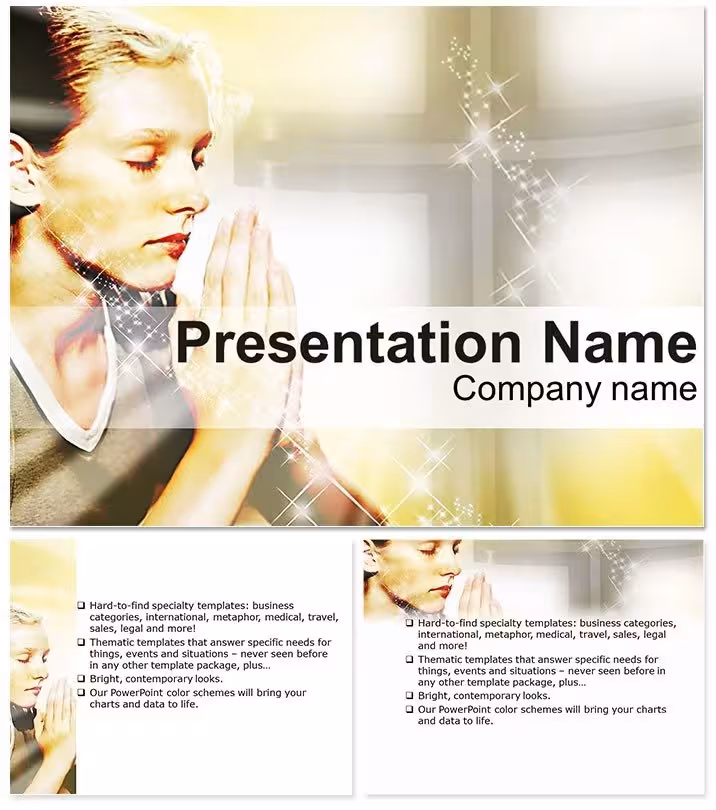 Pray to God Keynote Template