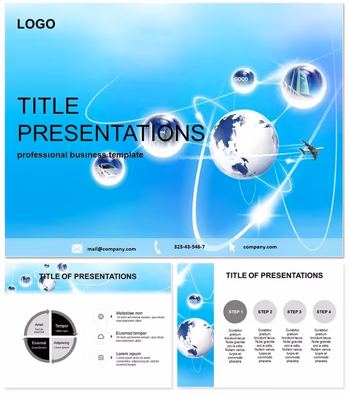 Dream World PowerPoint Template for Goals
