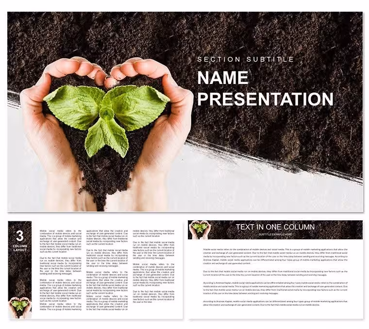 Gardening for Beginners Keynote Themes - Template