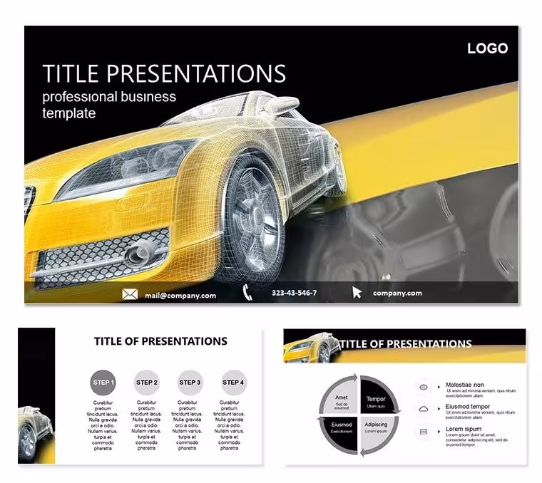 Style Car Keynote Template
