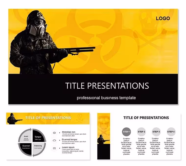 Chemical Weapons PowerPoint Template: Decoding Dangers