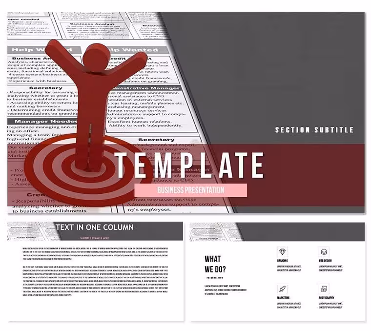 Career- Job Search - Keynote Templates
