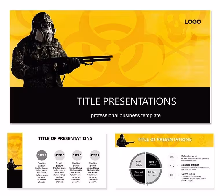 Chemical Weapon Keynote Template: Fortify Knowledge with Precise Visuals