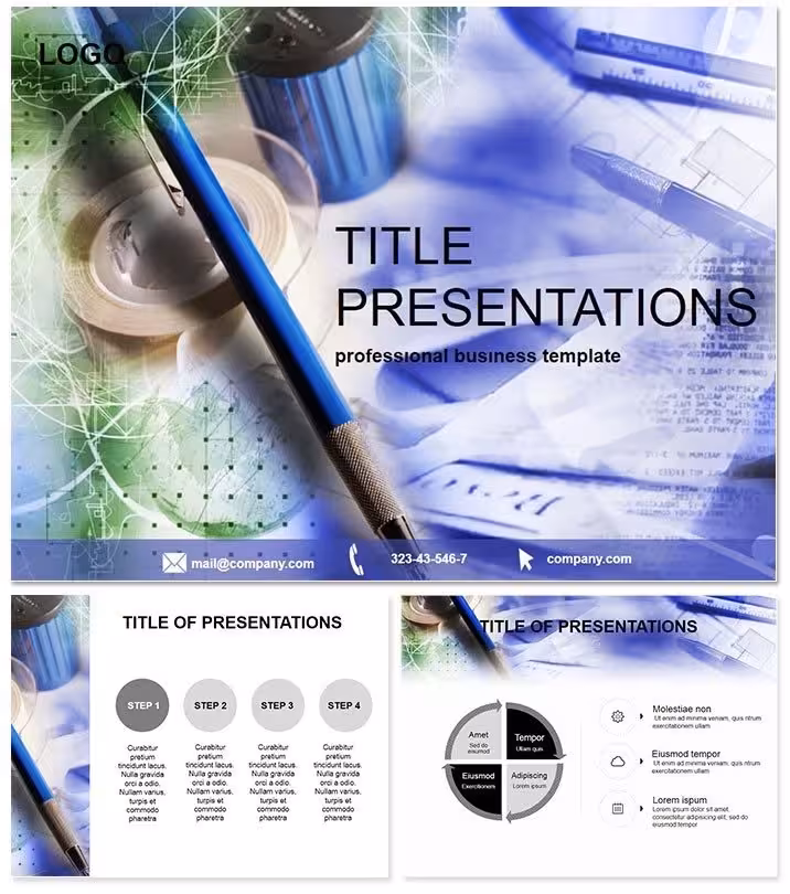 Drawing Lessons Keynote Template for Creatives