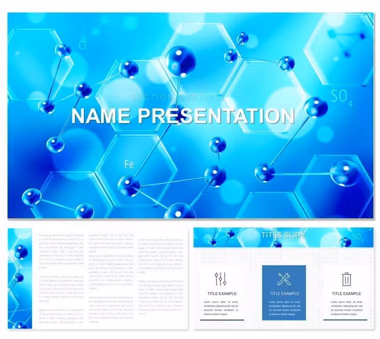 Chemistry Keynote Presentation Template: Precision in Every Element