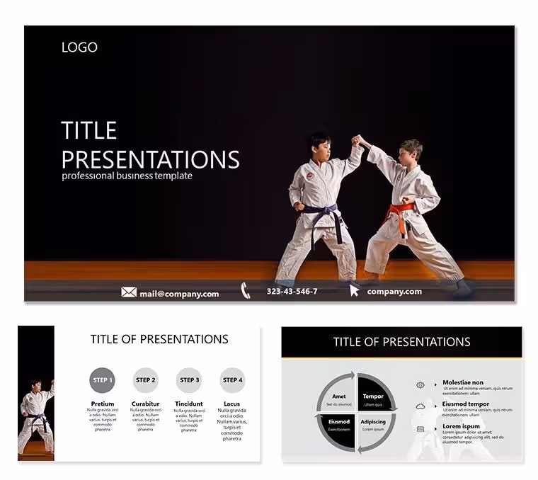 Minds Karate for Kids Keynote Template - Download Presentation