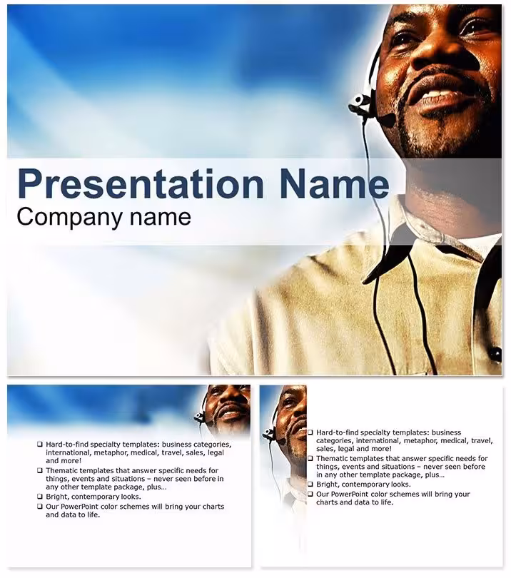 Call Centers PowerPoint Template
